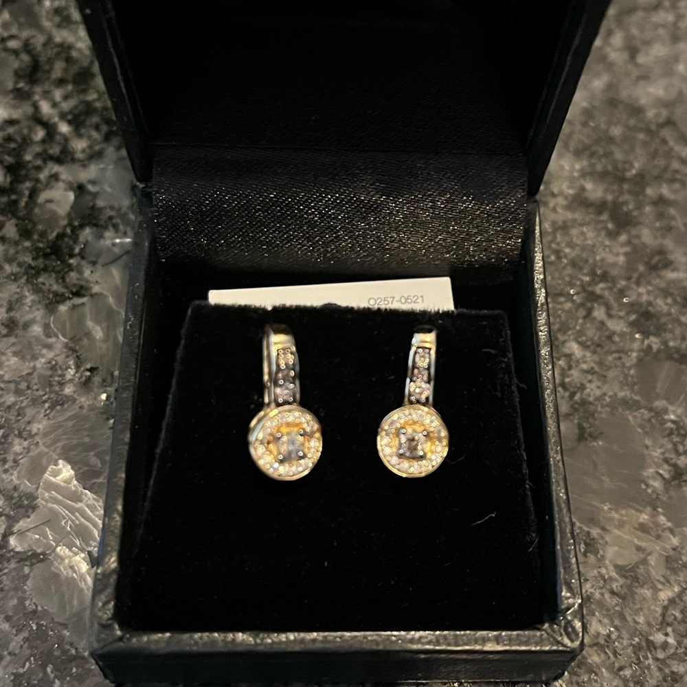 Le Vian 14K Diamond Drop Earrings